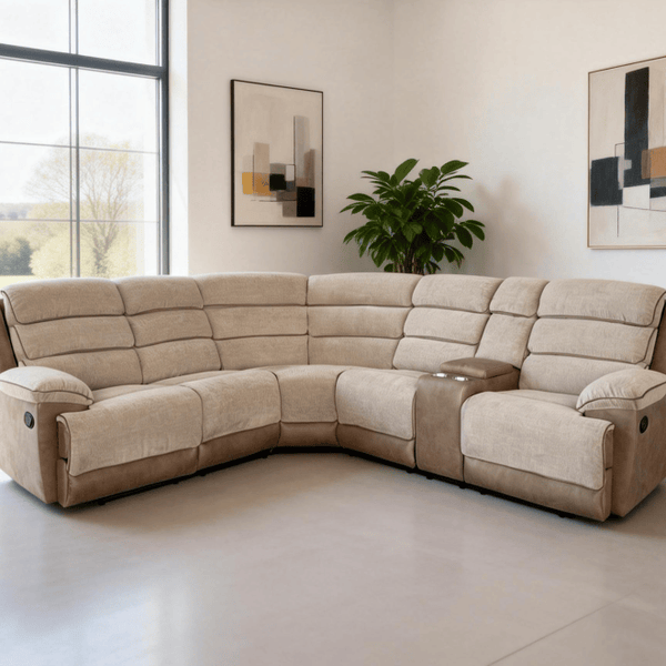 JESSICA CORNER SOFA MANUAL RECLINER by GIE