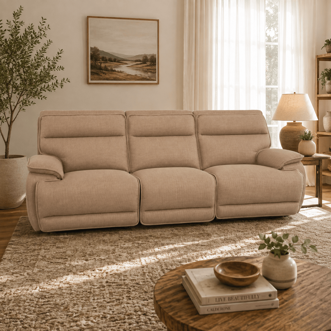 GIE Sofa LOUISE MODULAR RECLINER SOFA COLLECTION by GIE