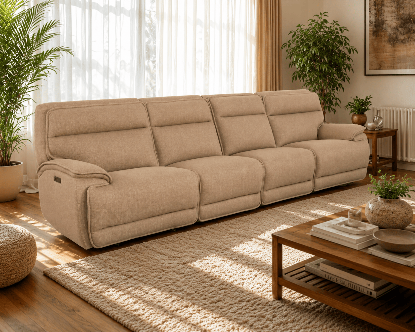 GIE Sofa LOUISE MODULAR RECLINER SOFA COLLECTION by GIE