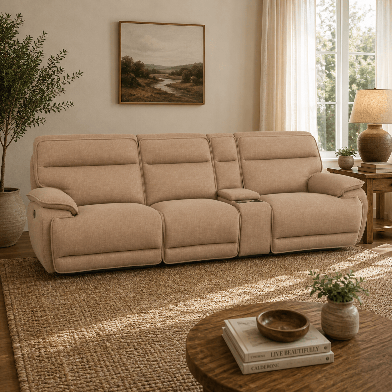 GIE Sofa LOUISE MODULAR RECLINER SOFA COLLECTION by GIE