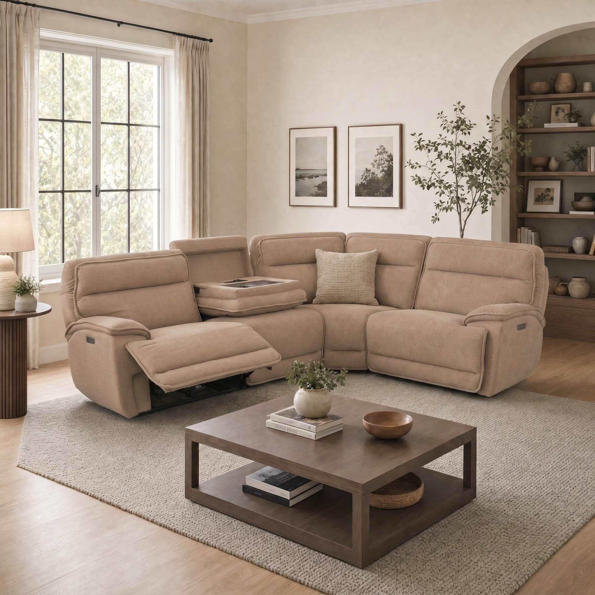 GIE Sofa LOUISE MODULAR RECLINER SOFA COLLECTION by GIE