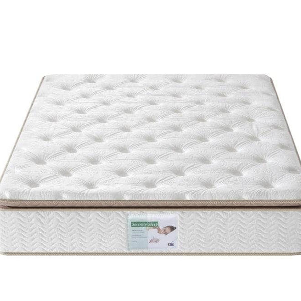 LIMERICK 5ft KING STORAGE BED & SERENITY PLUSH MATTRESS BUNDLE
