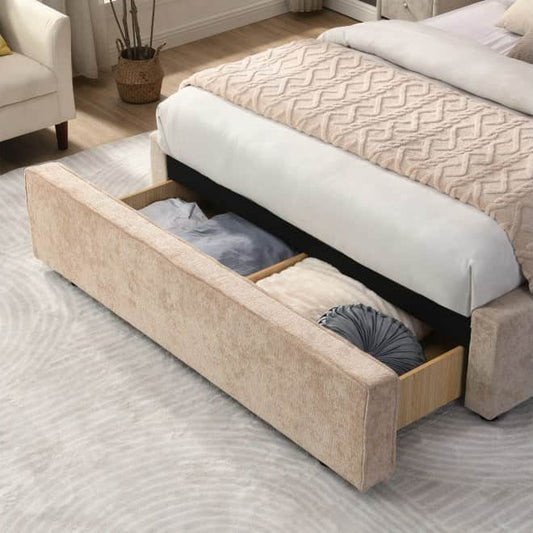 GIE Storage Bed Base & Headboard WICKLOW STORAGE BED by GIE