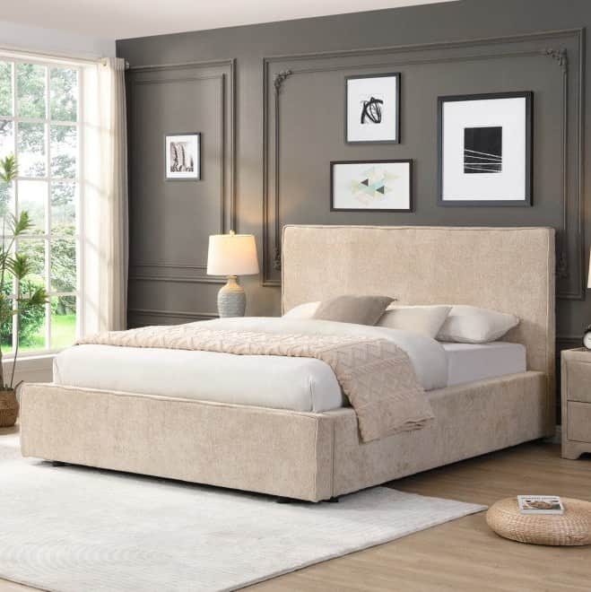 WICKLOW STORAGE BED by GIE