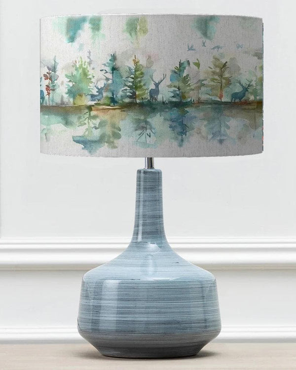 Voyage Maison ERIS & WILDERNESS EVA COMPLETE TABLE LAMP COBALT/TEAL BUNDLE