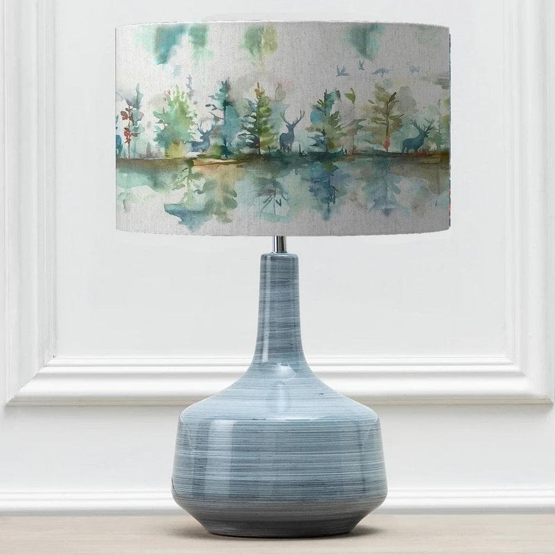 Voyage Maison ERIS & WILDERNESS EVA COMPLETE TABLE LAMP COBALT/TEAL BUNDLE