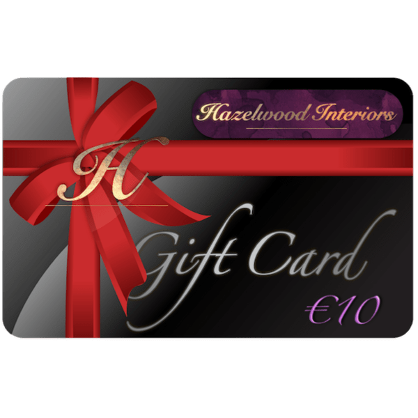 Hazelwood Interiors Gift Cards €10.00 Hazelwood Interiors gift certificate