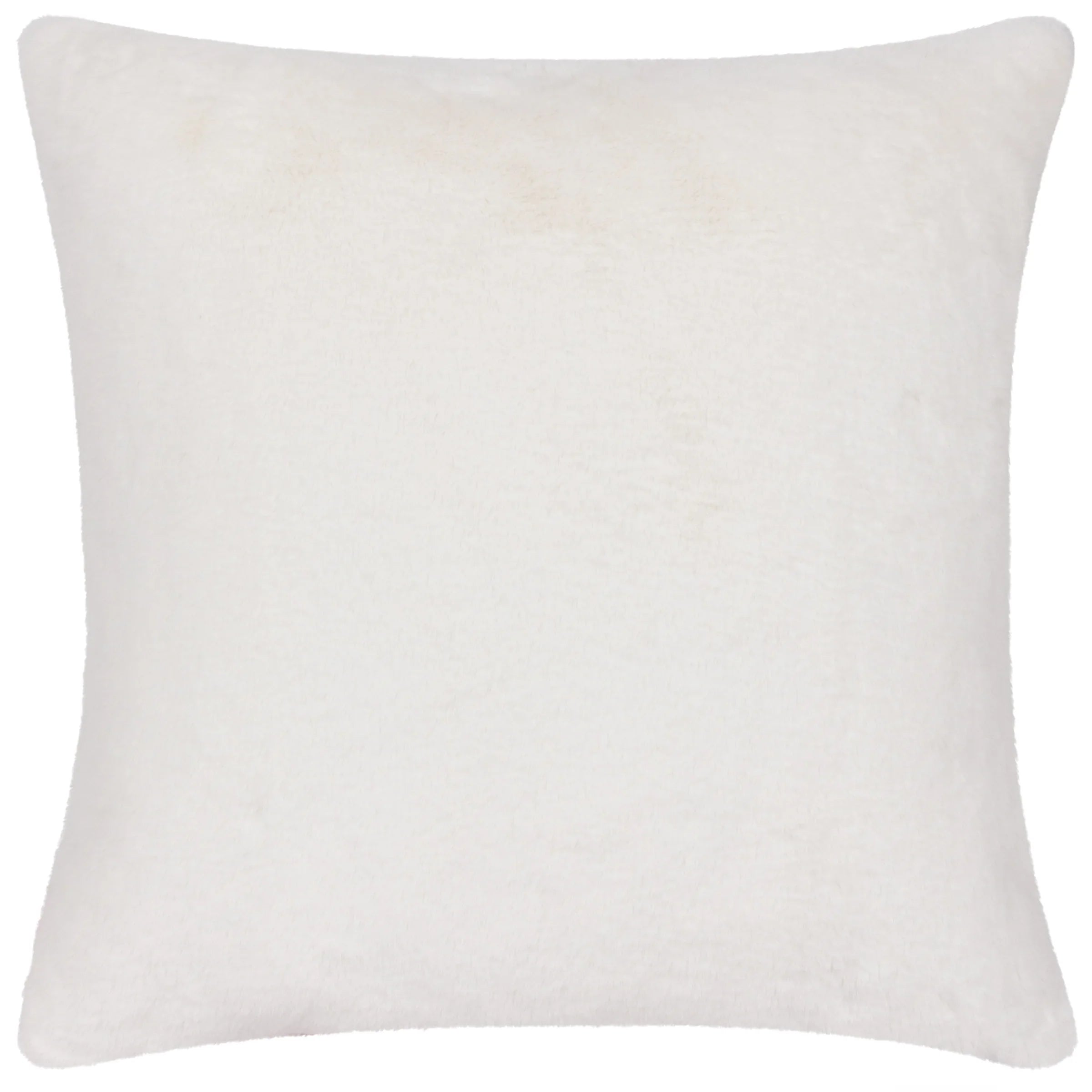 Heya Home (Riva Home) Cushions COZEE CHECK FAUX FUR FEATHER FILLED CUSHION – BLACK, LILAC, PINK OR SLATE BLUE by Heya Home