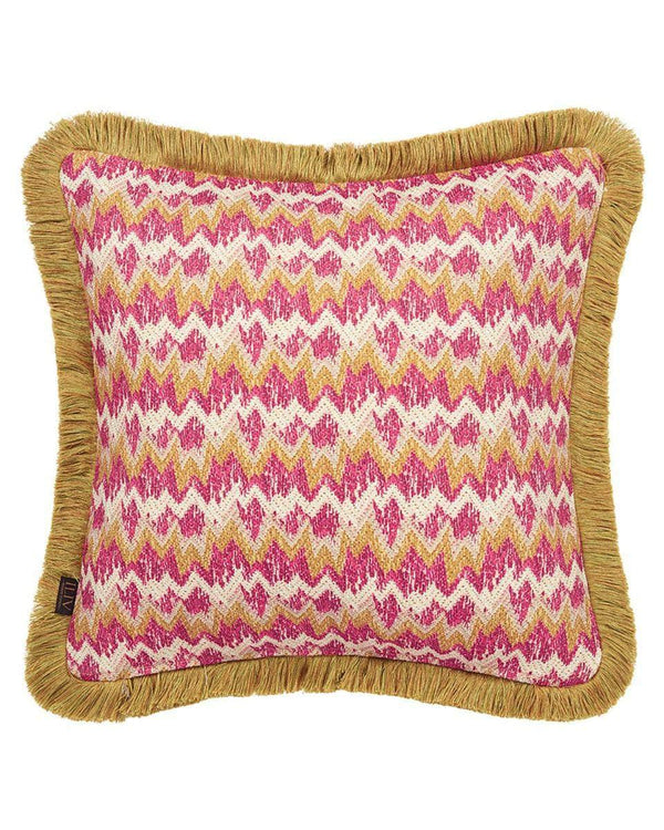 ILIV Chanderi Cushion Cerise