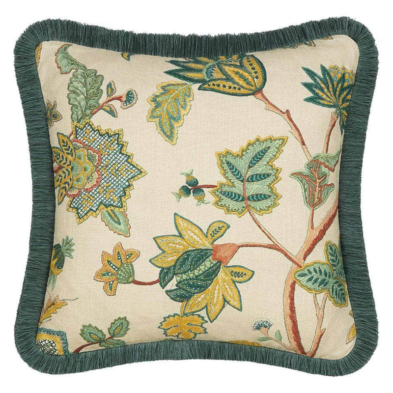 ILIV Chanderi Cushion Malachite