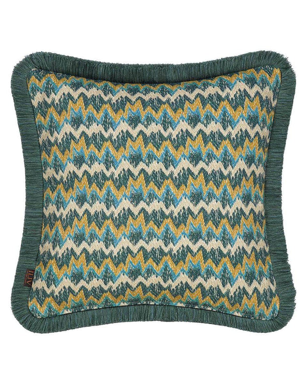 ILIV Chanderi Cushion Malachite