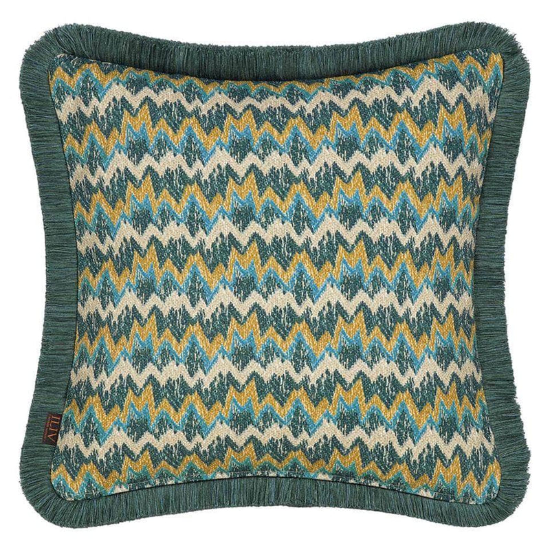 ILIV Chanderi Cushion Malachite