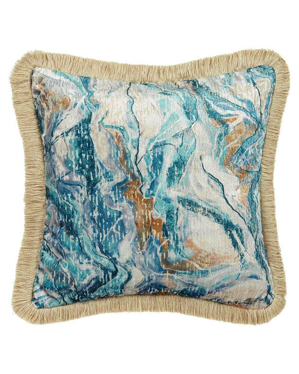 ILIV Illusion Moonlight Cushion | Abstract Jacquard & Velvet