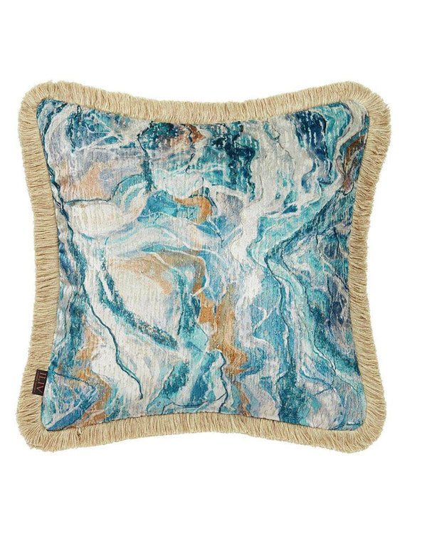 ILIV Illusion Moonlight Cushion | Abstract Jacquard & Velvet