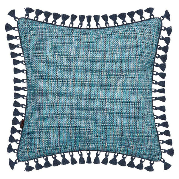 ILIV Jardine Delft Cushion | Watercolour Floral Velvet