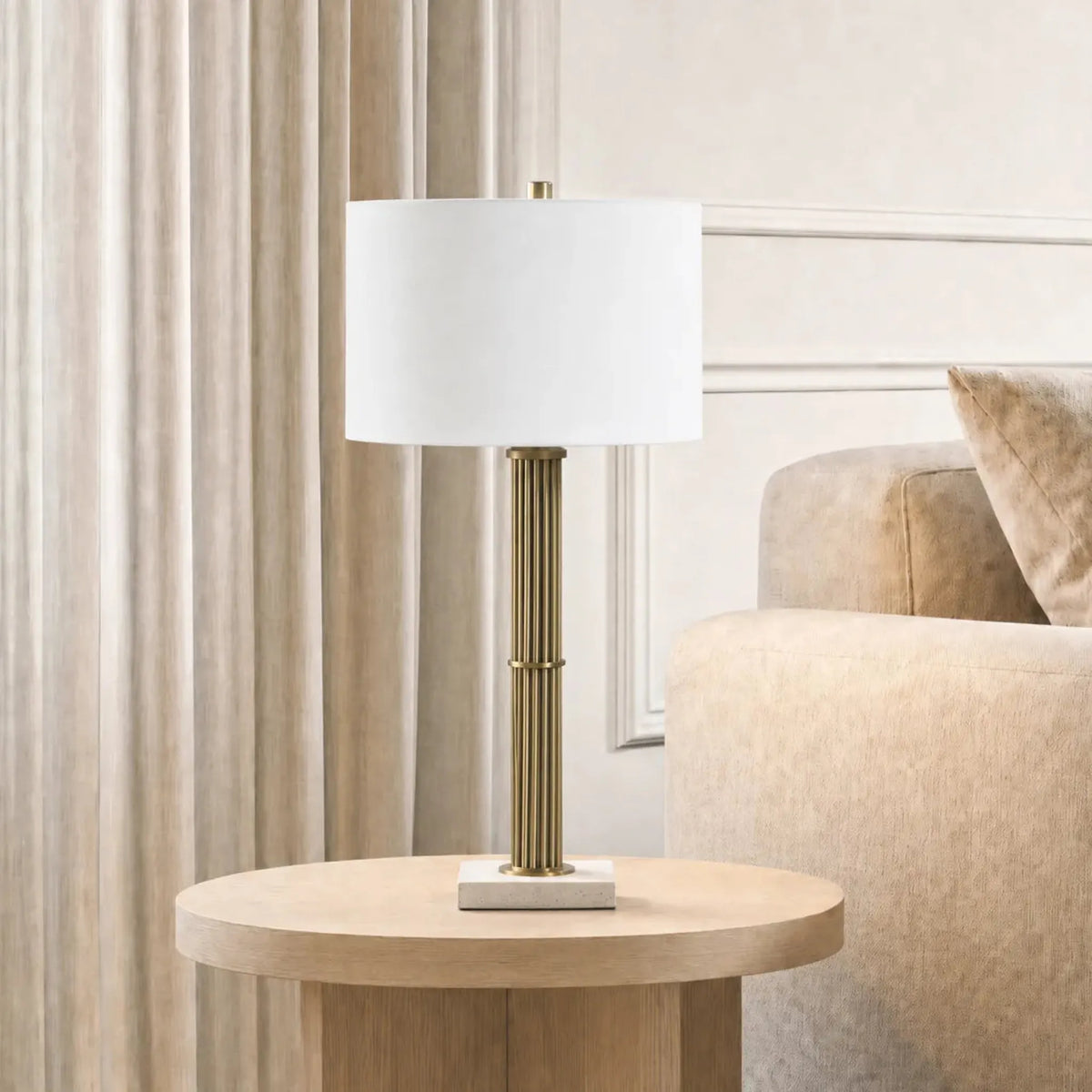CARMEN TABLE & FLOOR LAMPS by Scatter Box