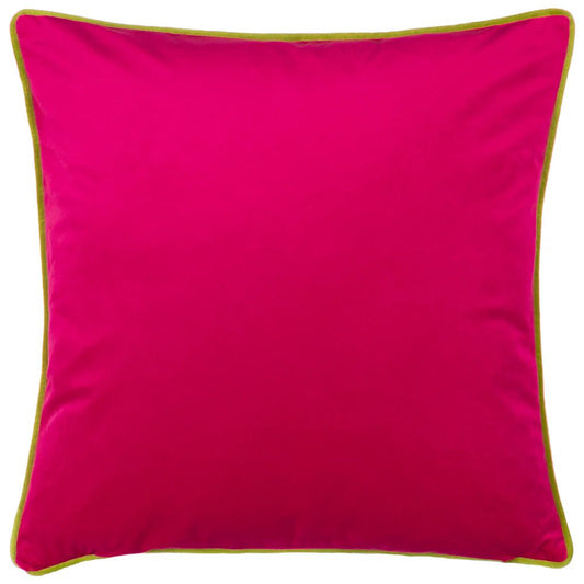 Kate Merritt Designs (Riva Home) Kate Merritt Cushion Kate Merritt Exotic Canopy Illustrated Cushion in Coral Pink