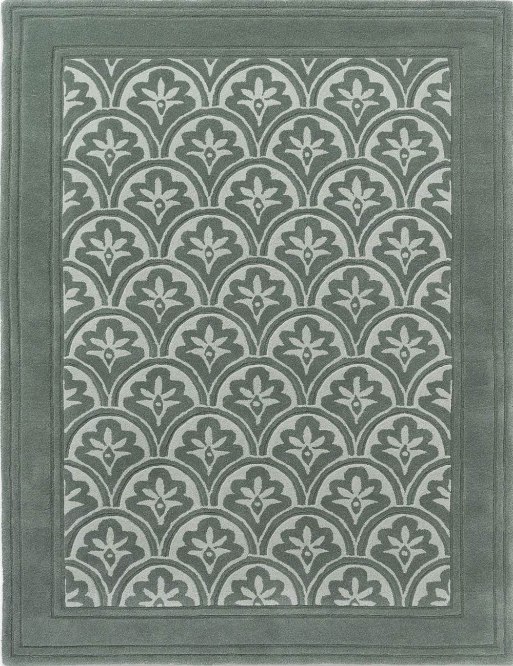 Laura Ashley (Brink & Campman) Designer Rugs 140/200cm / Fern Laura Ashley Catarina Pure New Wool Rug (available in 2 colours) by Brink & Campman