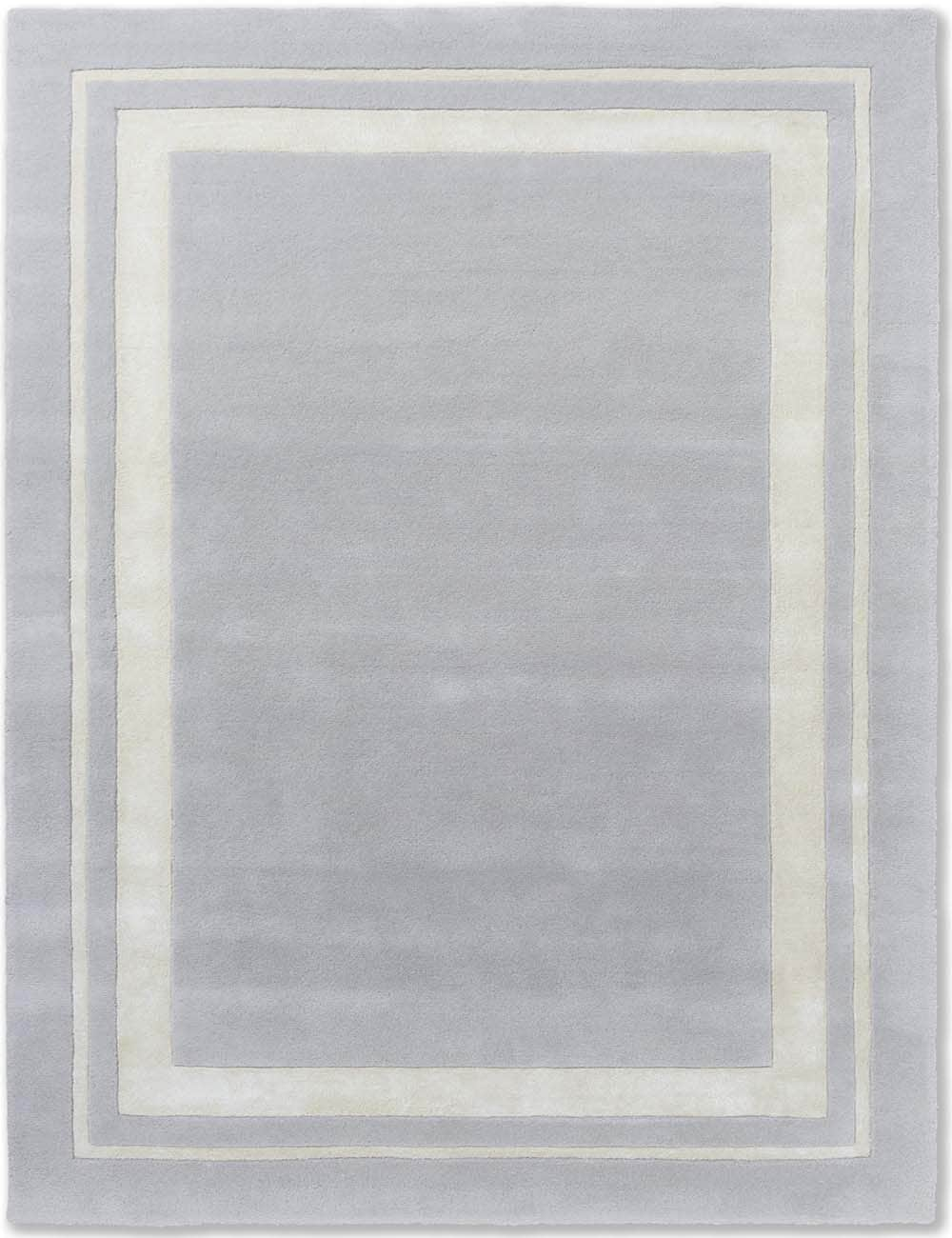 Laura Ashley (Brink & Campman) Designer Rugs 140/200cm / Silver Laura Ashley Redbrook Pure New Wool/Viscose Rug (available in 4 colours) by Brink & Campman