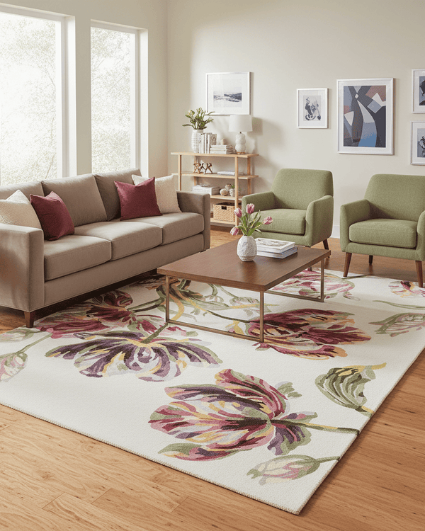 LAURA ASHLEY GOSFORD PURE NEW WOOL/VISCOSE RUG  by Brink & Campman