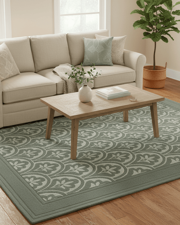 LAURA ASHLEY CATARINA FERN RUG  by Brink & Campman