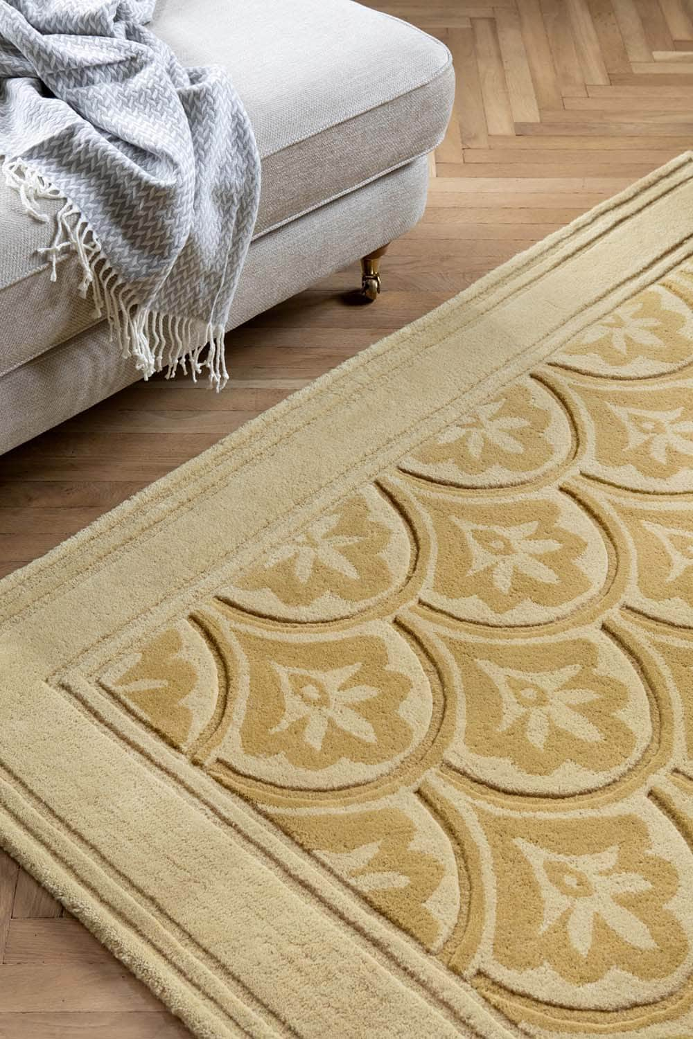 Laura Ashley (Brink & Campman) Designer Rugs Laura Ashley Catarina Pure New Wool Rug (available in 2 colours) by Brink & Campman