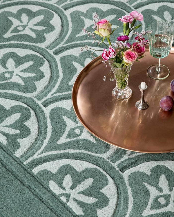 LAURA ASHLEY CATARINA FERN RUG  by Brink & Campman