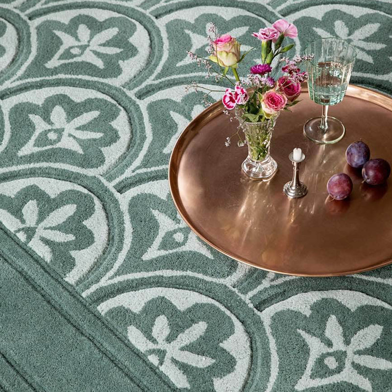 LAURA ASHLEY CATARINA FERN RUG  by Brink & Campman