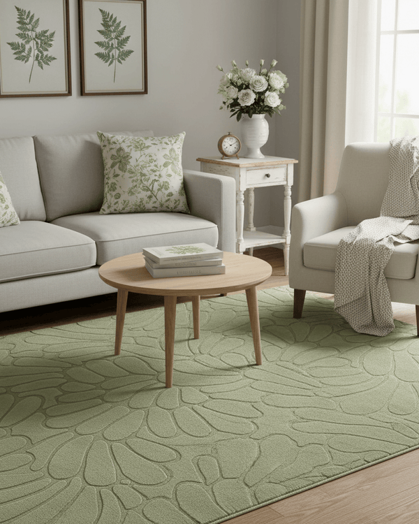 LAURA ASHLEY COLEBY PETALS AREA RUG  by Brink & Campman