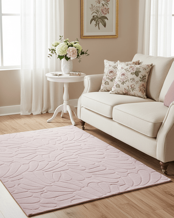 LAURA ASHLEY COLEBY PETALS AREA RUG  by Brink & Campman