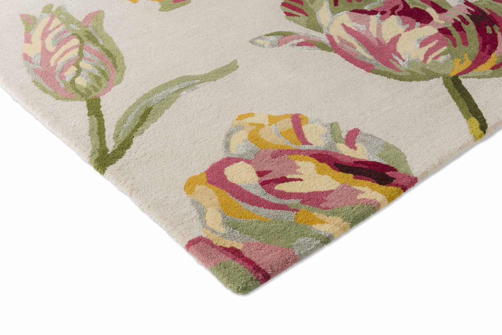 Laura Ashley (Brink & Campman) Designer Rugs Laura Ashley Gosford Cranberry Pure New Wool/Viscose Rug by Brink & Campman