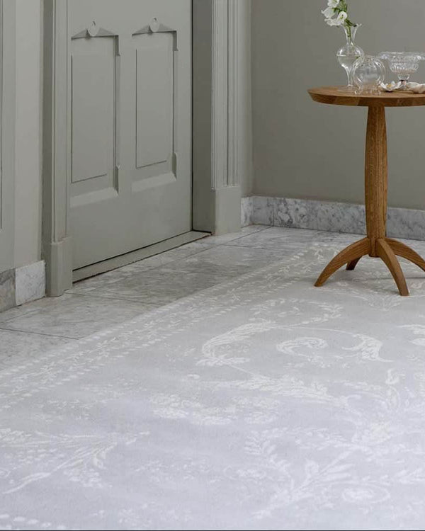 LAURA ASHLEY JOSETTE DOVE GREY AREA RUG  by Brink & Campman