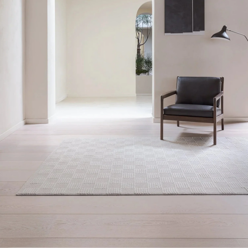 CHECK RUG  by Ligne Pure