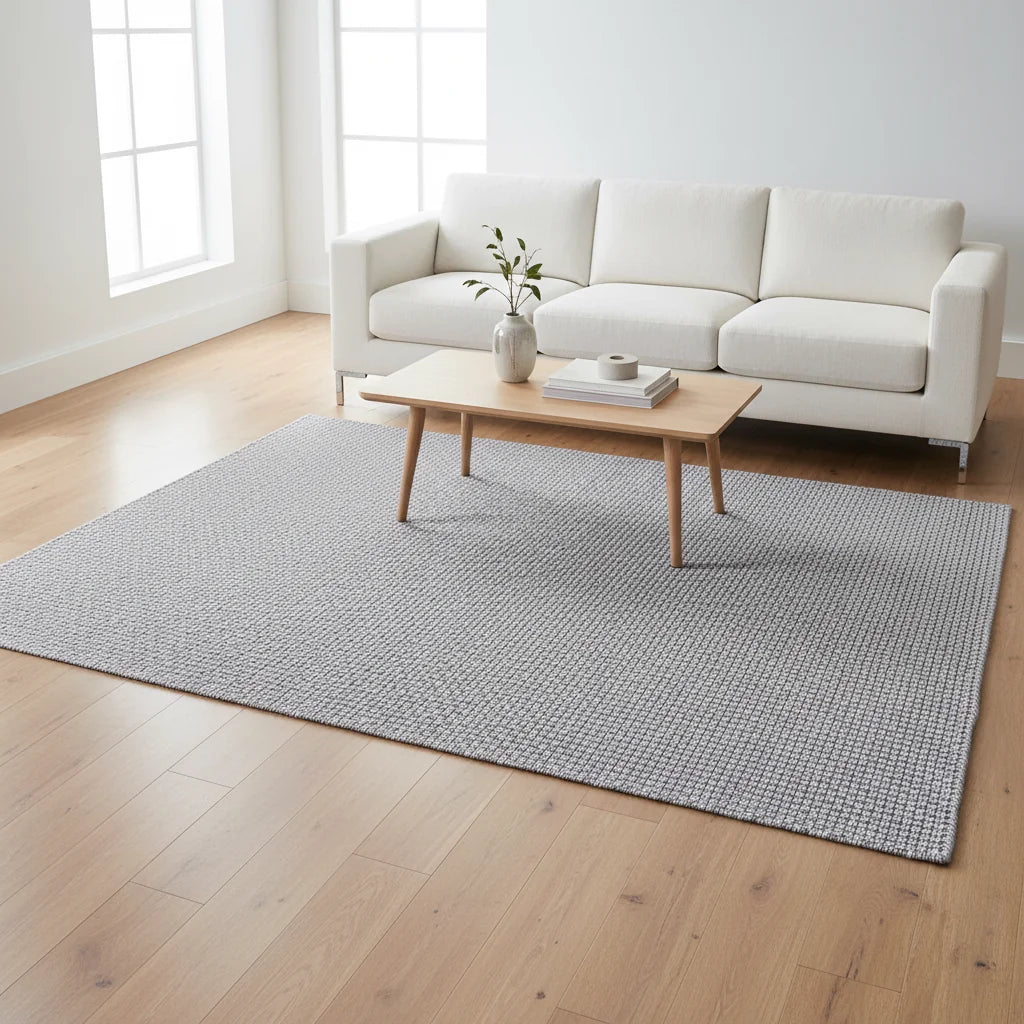 Ligne Pure Designer Rugs Grey / 60cm x 120cm (24 in x 47 in) RHYTHM RUG  by Ligne Pure