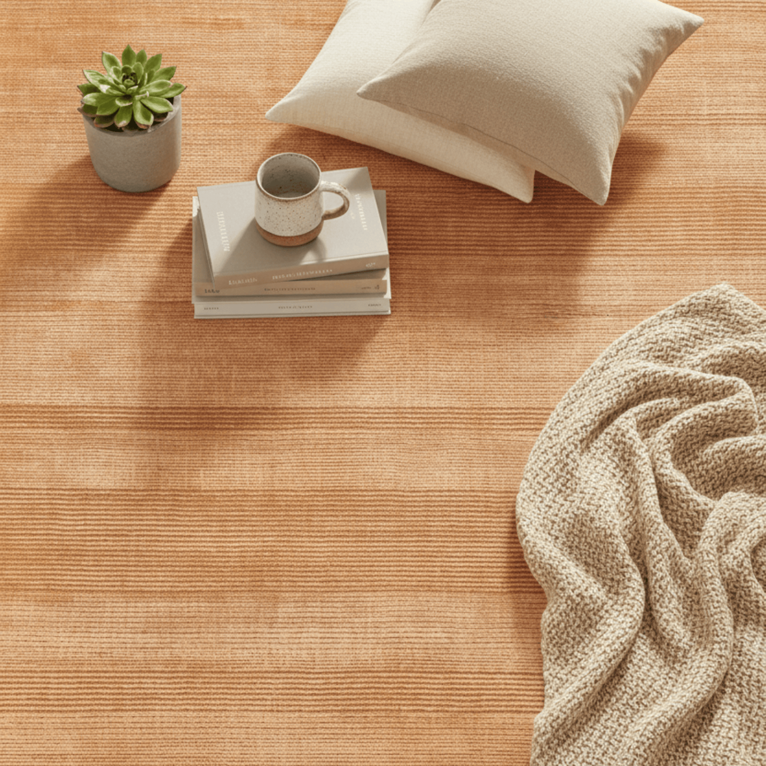 Ligne Pure Designer Rugs Honey / 60cm x 120cm (24 in x 47 in) RAY RUG  by Ligne Pure