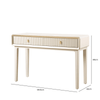 Lina Home Cabinet Amelie Cream Elm 2 Drawer Console Table