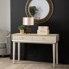 Lina Home Cabinet Amelie Cream Elm 2 Drawer Console Table