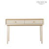 Lina Home Cabinet Amelie Cream Elm 2 Drawer Console Table