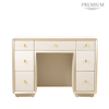 Lina Home Cabinet Amelie Cream Elm 7 Drawer Dressing Table