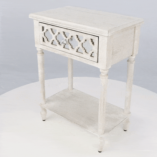 Lina Home Cabinet Hampton Beach (Marrakesh design) 1 Drawer End Table