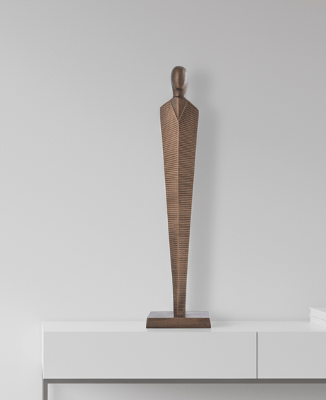 Lina Home Interior Design Range Bronze Metal Sculpture