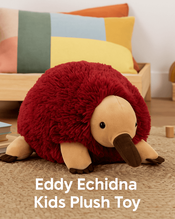 EDDY ECHIDNA KIDS PLUSH TOY – MULTICOLOUR by Linen House Kids