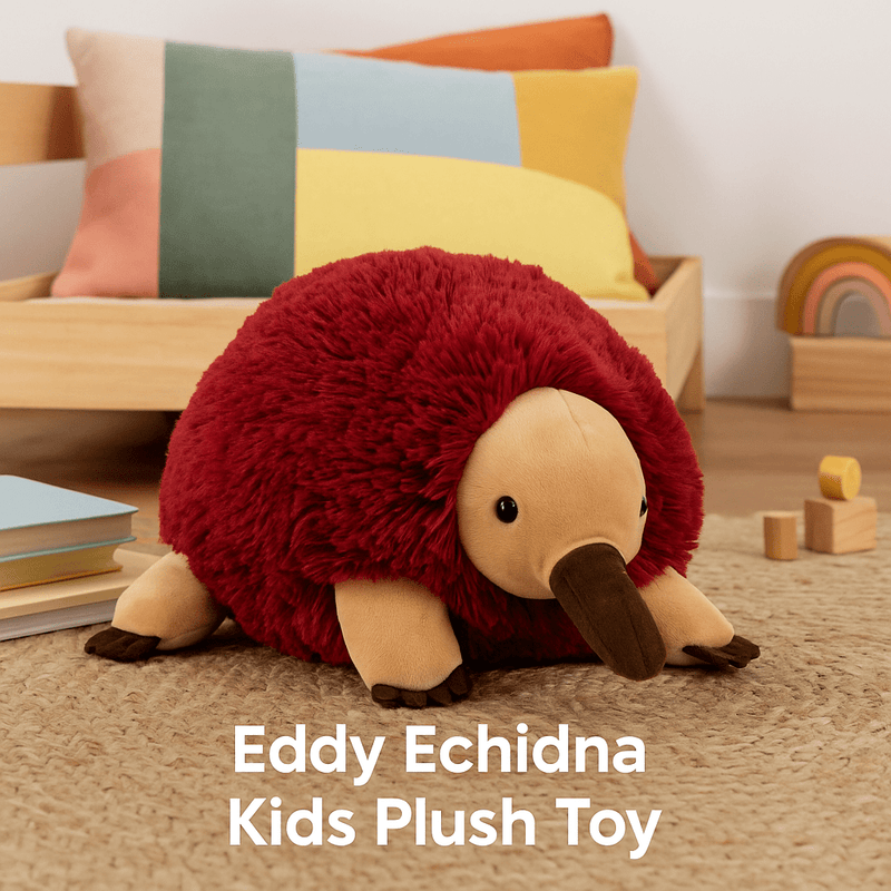 EDDY ECHIDNA KIDS PLUSH TOY – MULTICOLOUR by Linen House Kids