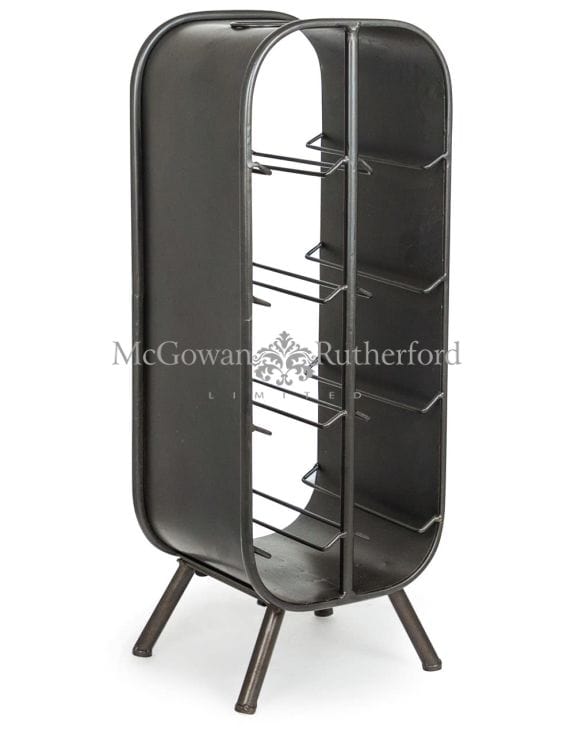 McGowan Rutherford Wine Caddy Camden Industrial Design - 8 Bottle Wine Rack