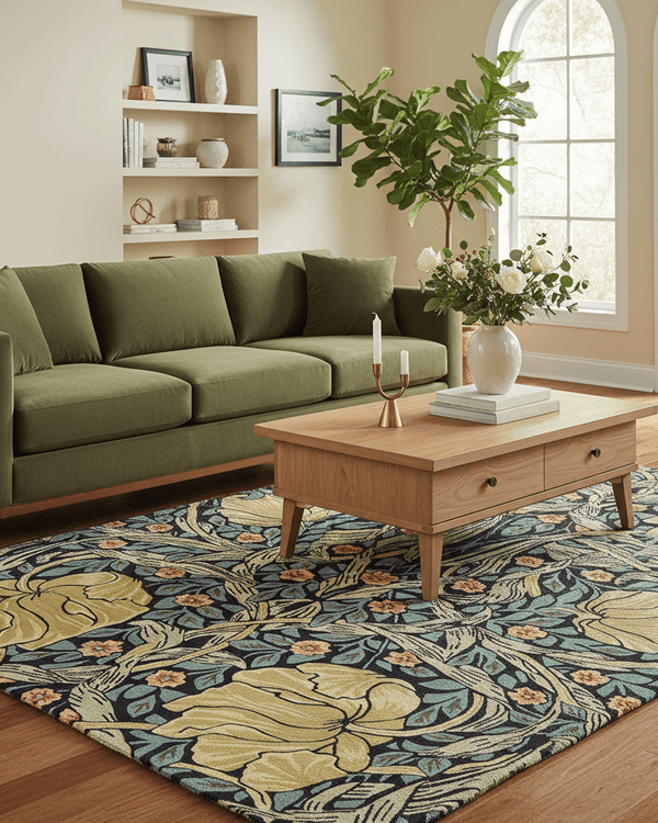 MORRIS AND CO PIMPERNEL AREA RUG  by Brink and Campman