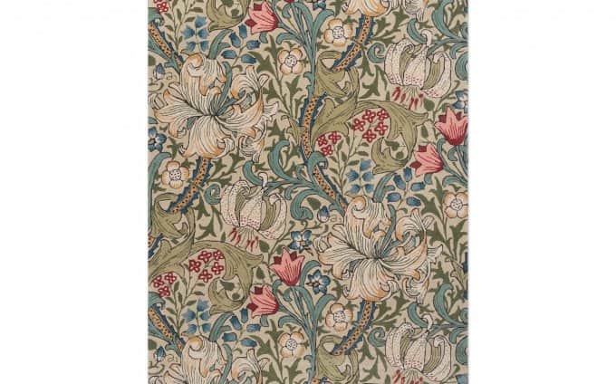 Morris & Co. (Brink & Campman) Designer Rugs GOLDEN LILY PURE WOOL RUG  by Morris & Co (Brink & Campman)