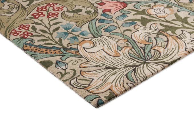 Morris & Co. (Brink & Campman) Designer Rugs GOLDEN LILY PURE WOOL RUG  by Morris & Co (Brink & Campman)