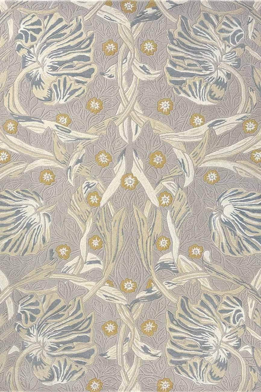 Morris & Co. (Brink & Campman) Designer Rugs LINEN / 140/200cm MORRIS & Co.  Pimpernel Pure Wool Rug (available in 4 colours) by Brink & Campman