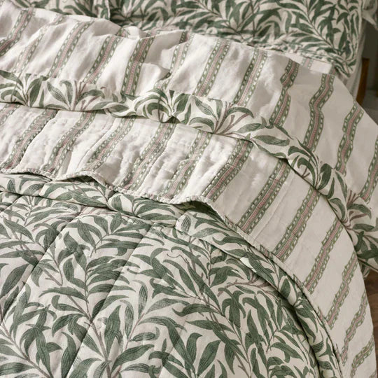 Morris & Co (Riva Home) Bedspread/Throw WILLOW BOUGH BEDSPREAD by William Morris at Home