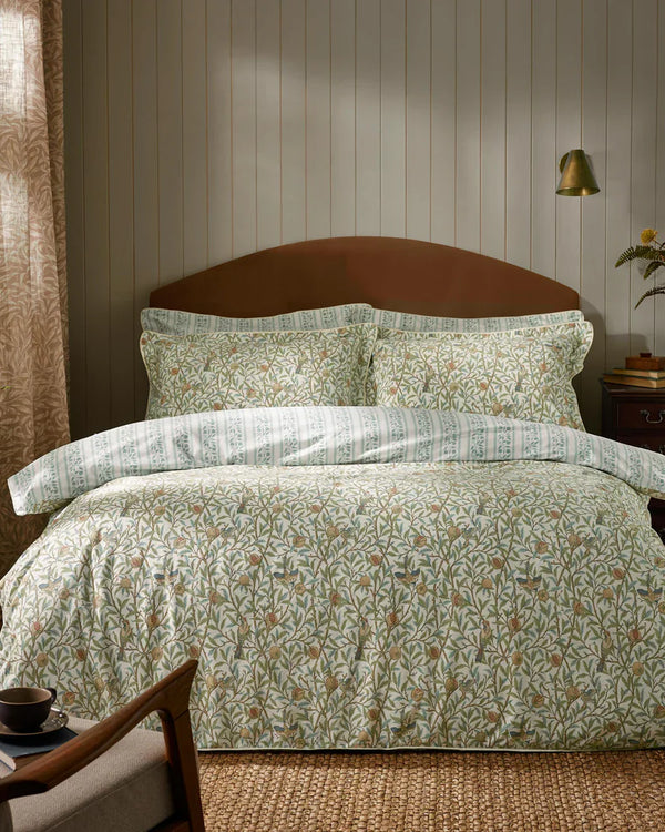 BIRD AND POMEGREGATE DUVET COVER SET by William Morris at Home.